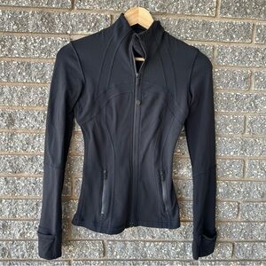 Women's Lululemon Black Define Nulu Zip Up Jacket Size 0
